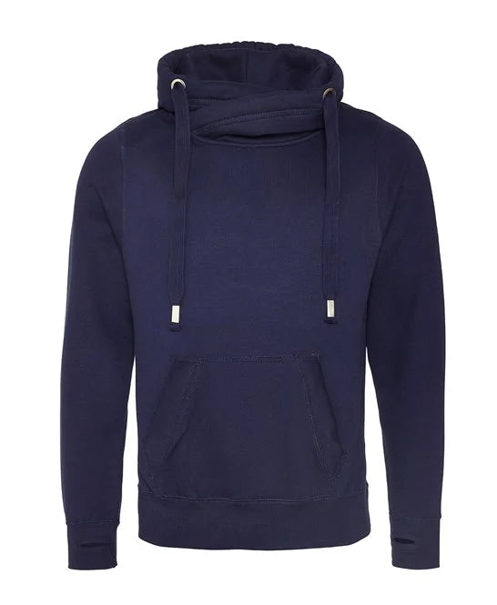 Cross Neck Hoodie